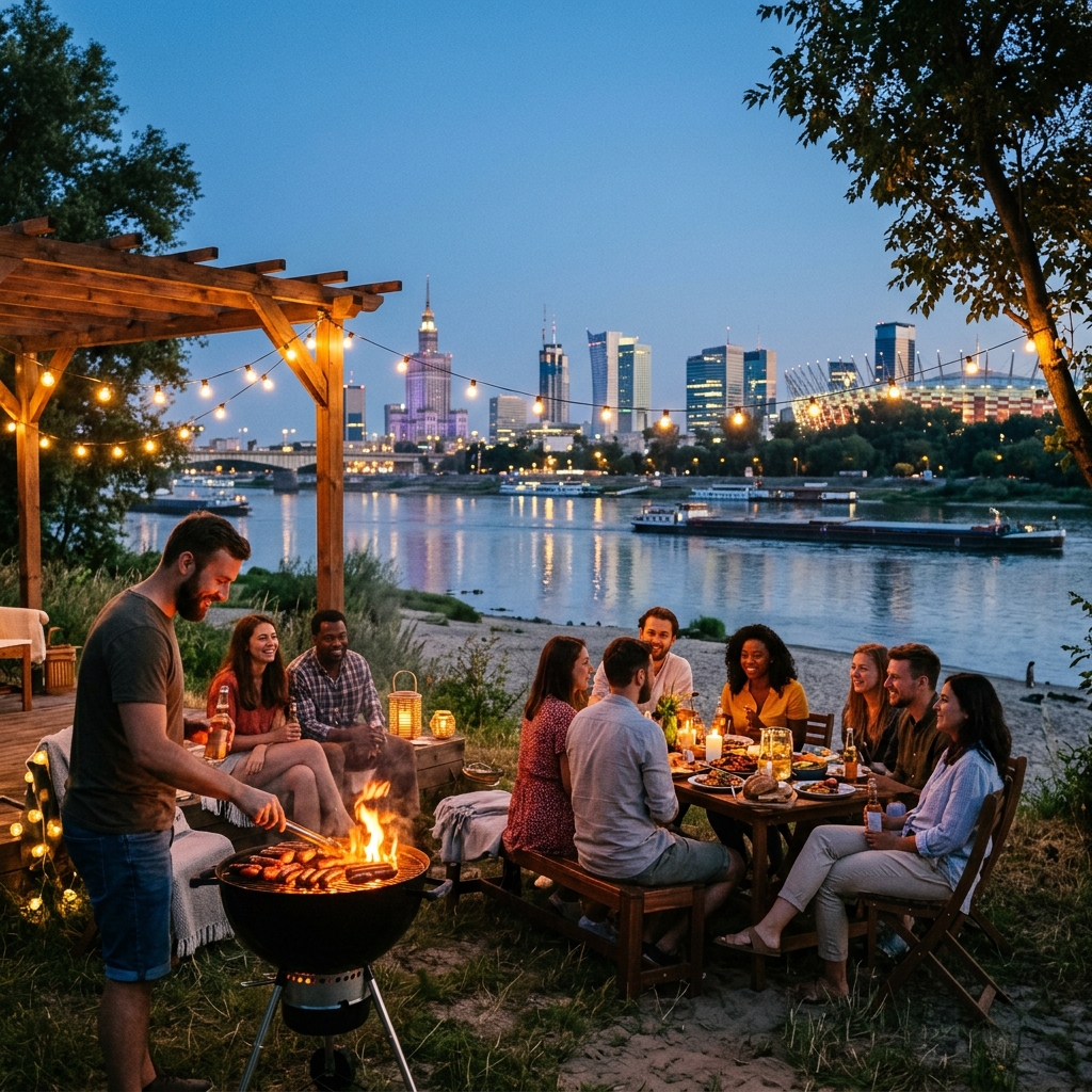 Barbecue by the Vistula River